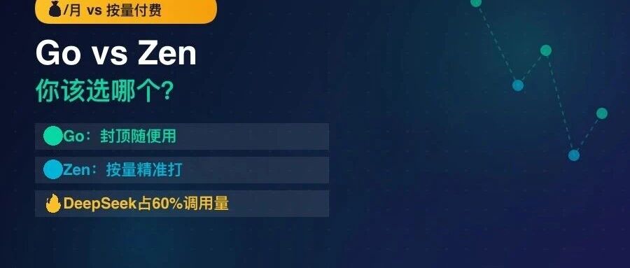 OpenCode Go vs Zen：一个随便用，一个按量精准打，你该选哪个？
