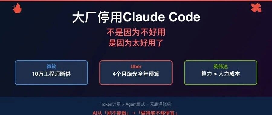 还在把 Claude Code 当生产力神器？微软和 Uber 已经被它烧哭了